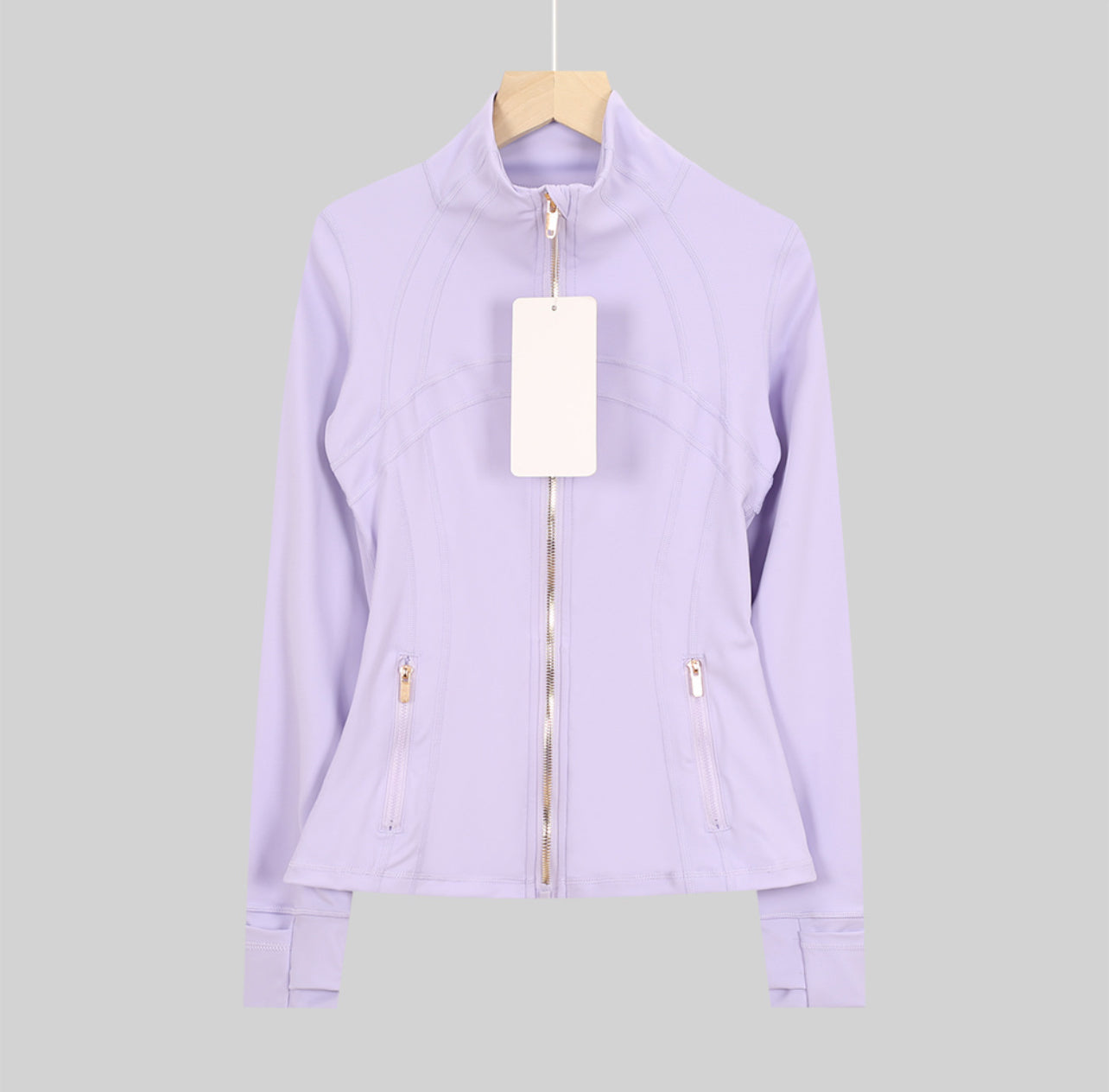 PRE ORDER Lilac Gold zip